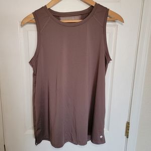 Apana Athletic Tank Top Large Mesh V back